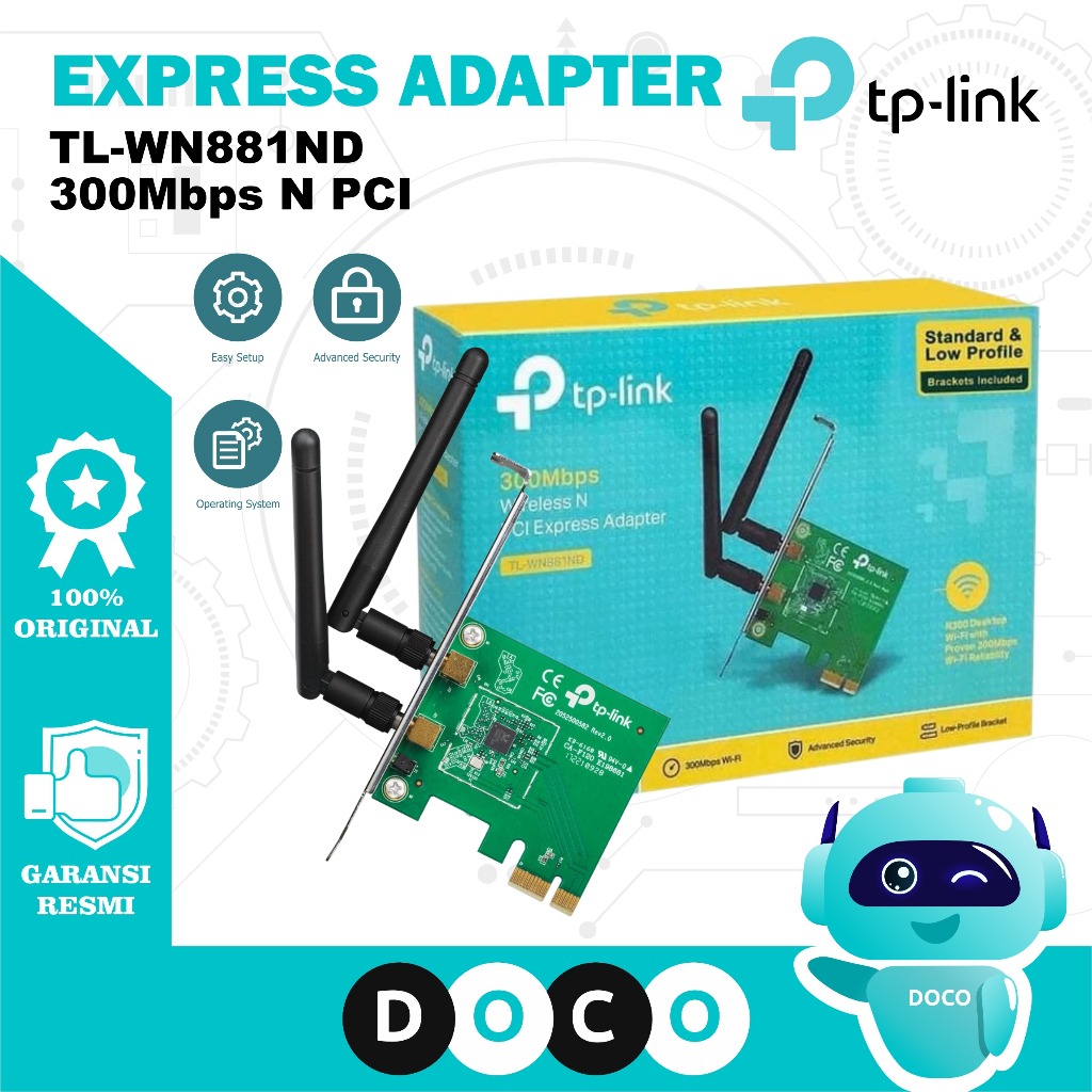 300MBPS WIRELESS N PCI EXPRESS