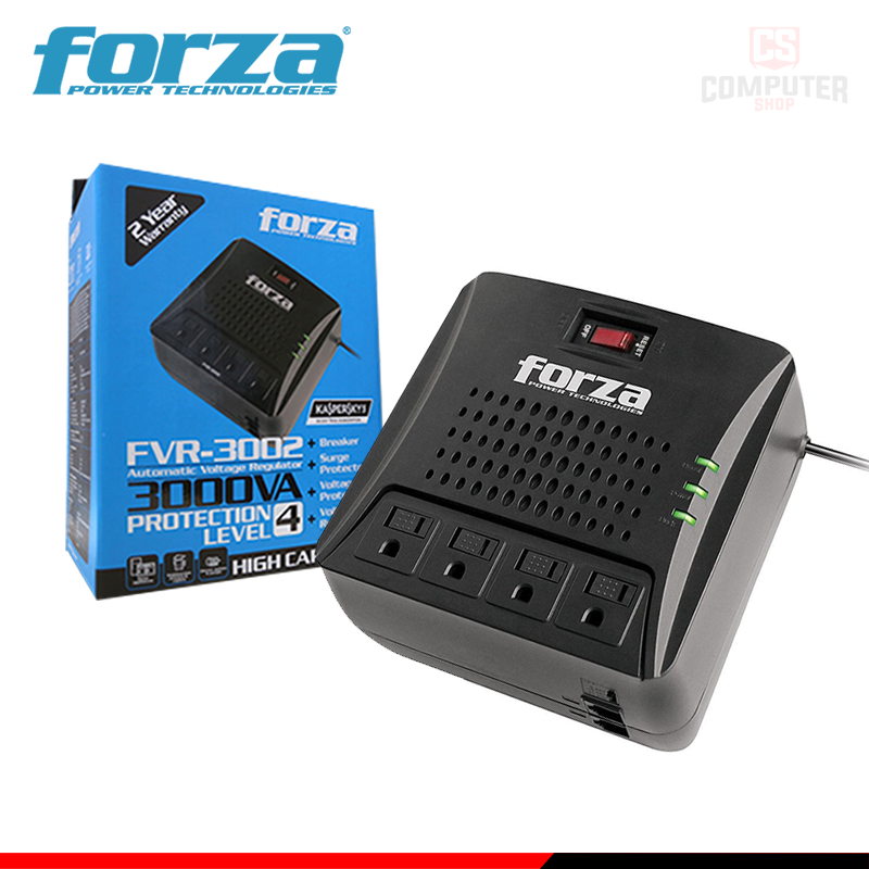 [PSFORFVR3002] ESTABILIZADOR FORZA 3000VA MOD FVR3002