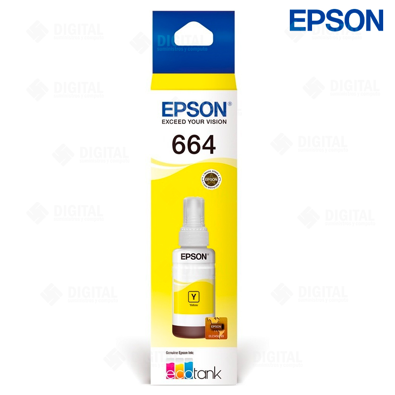 [STEPT664420] TINTA EPSON T664-420 AMARILLO