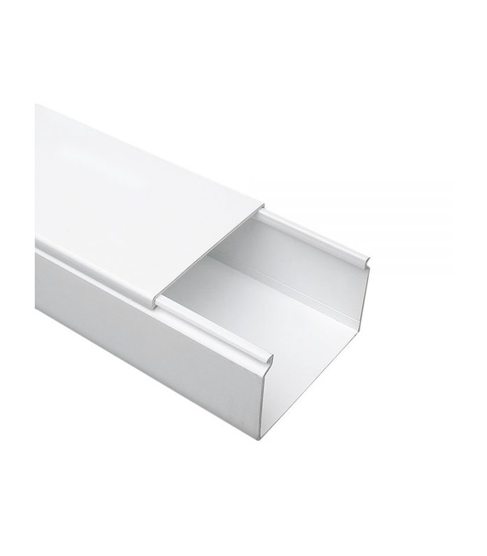 [ACCAN100X60X20] CANALETA PVC 100X60 BLANCO SATRA