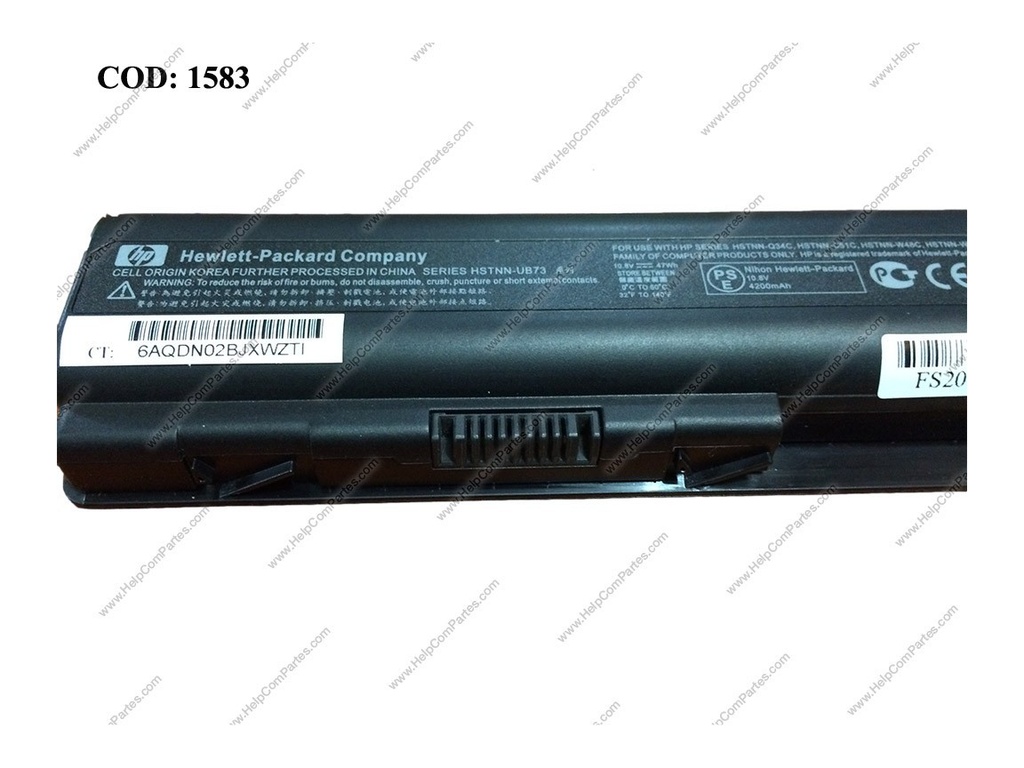 [NBBADV63380LA] BATERIA HP DV6-3380LA 6 CELDAS