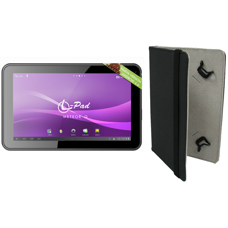 [ESTCLEFT090] LEOTEC FUNDA TABLET TIPO LIBRO 9" BLK
