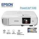 PROYECTOR MULTIMEDIA EPSON PL X49 3LCD XGA 3600L