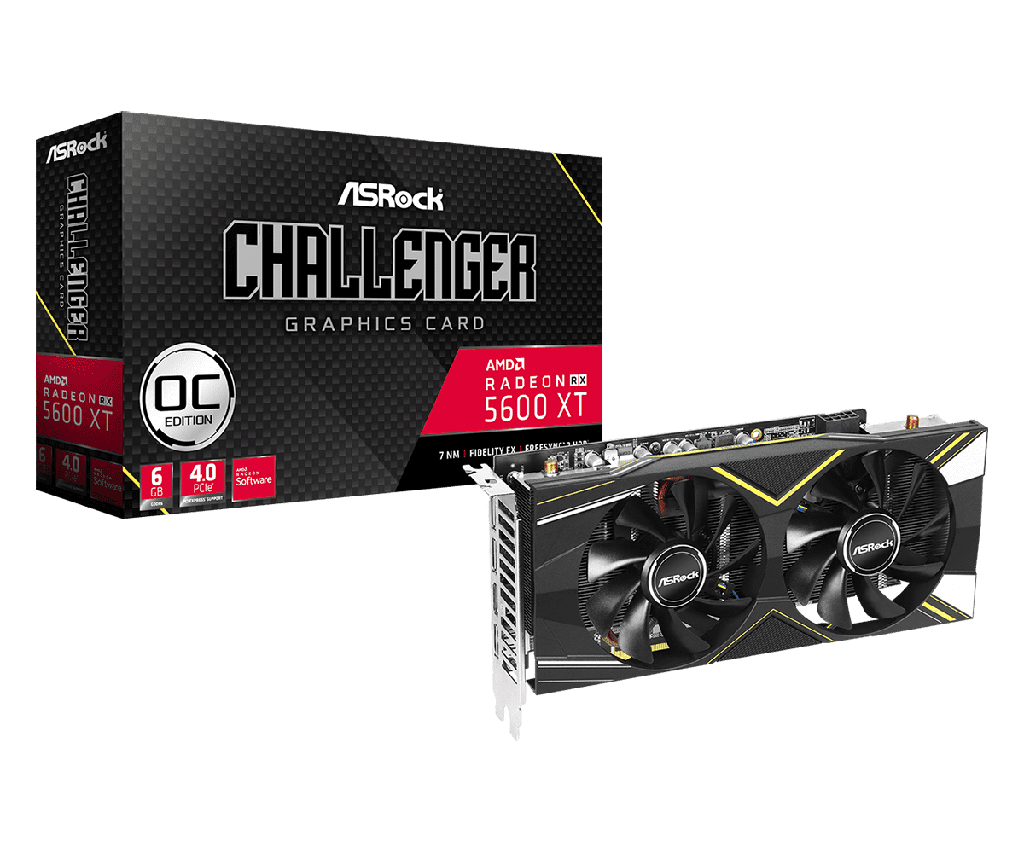 [VDRX5600XTCLD6GO] VGA AMD RX5600XT CHALLENGER D 6GOC