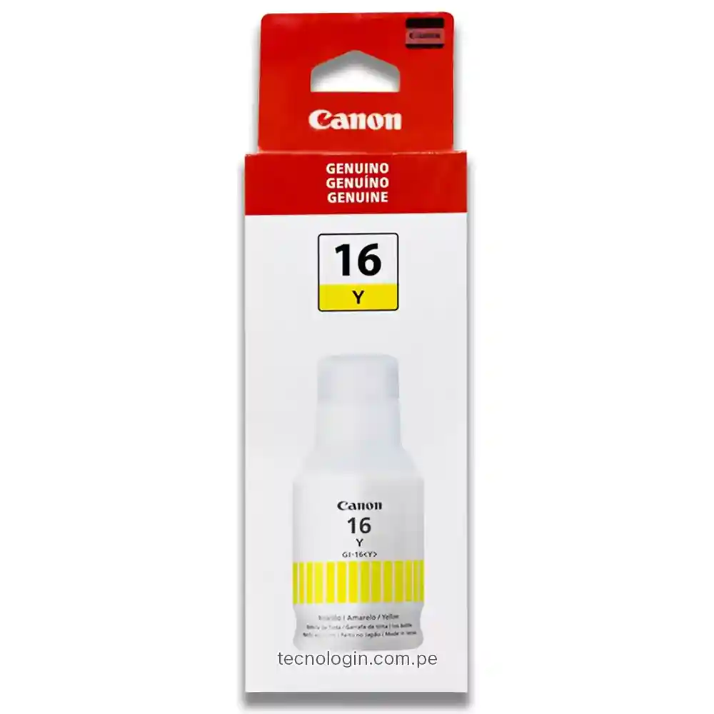 TINTA CANON GI-16 YELLOW MAXIFY