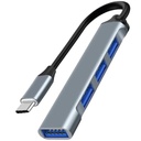 MINI HUB USB-C DE  4 PORT USB 3