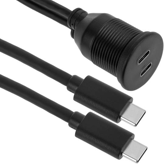 [ACCAUSBTCEX05M] CABLE USB TIPO-C EXTENSION 0.5 M