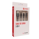 CABLE USB TEROS A - C / L/ M