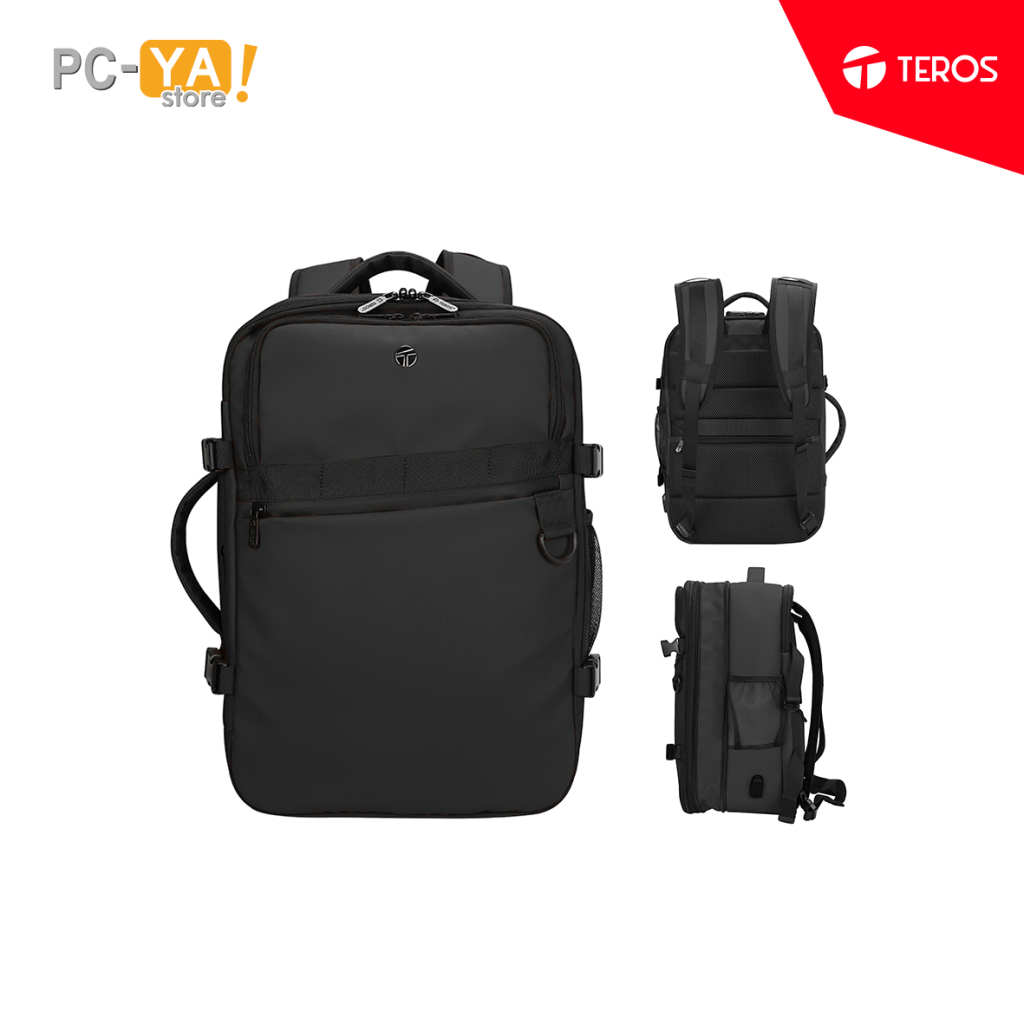 [NBACTE9030BK] MOCHILA BACKPACK TEROS ELITE BLACK 16 INCH