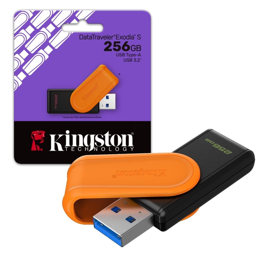 [ACKTDTXS256GBO] MEM USB KINGT DT EXODIA S 256GB 3.2