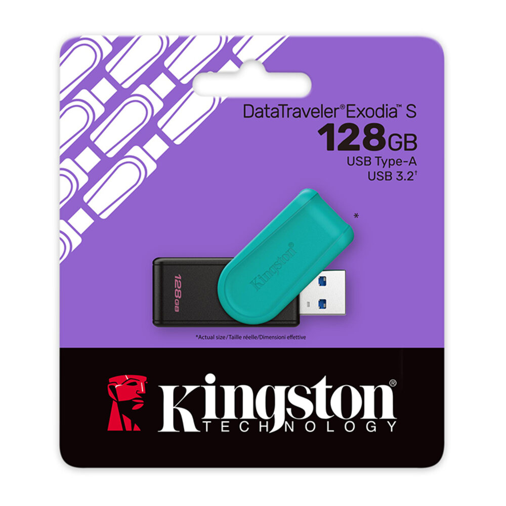 [ACKTDTXS128GBT] USB KT DT EXODIA S 128GB 3.2
