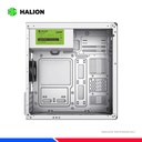 CASE MATX OFFICE HALION 6519 WH 600W USB3.0 