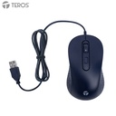 MOUSE OPTICO USB TE1243 BL